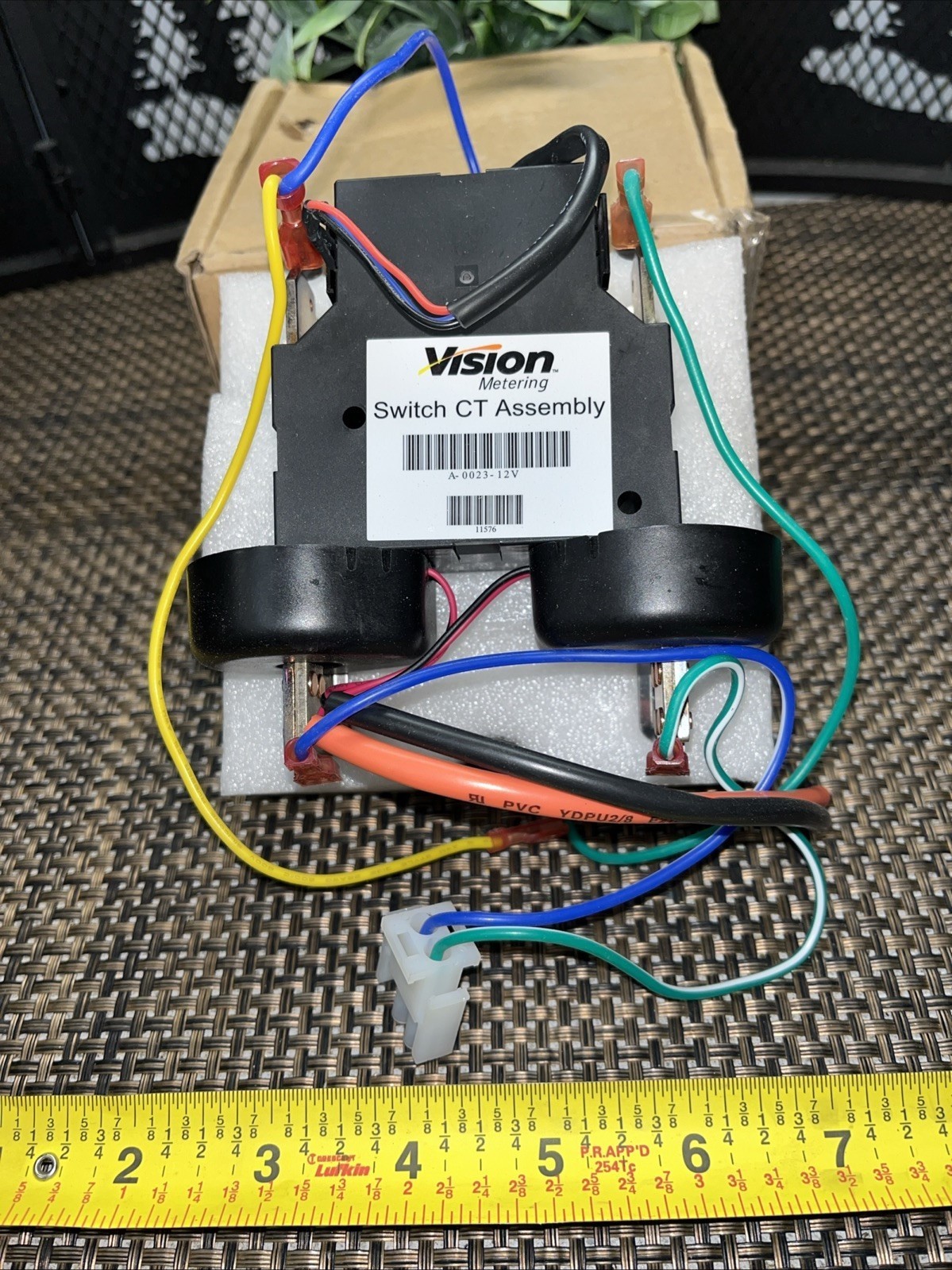 NEW- Vision Metering A-0023-12V CT Switch Assembly