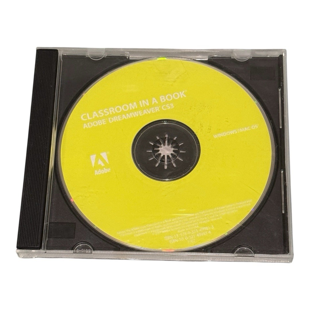 Adobe Dreamweaver CS3 Software