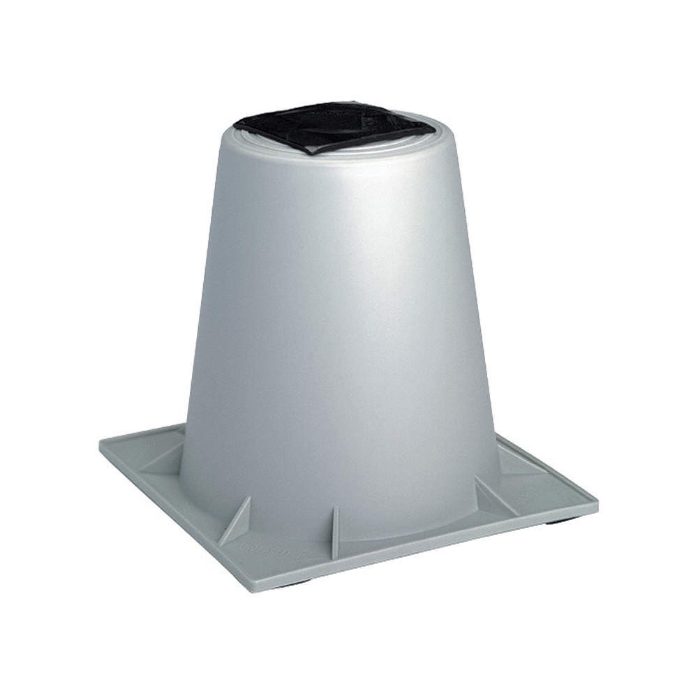 DIVERSITECH HPR-3 Heat Pump Riser, 500 lb Limit, Gray 6XJG8