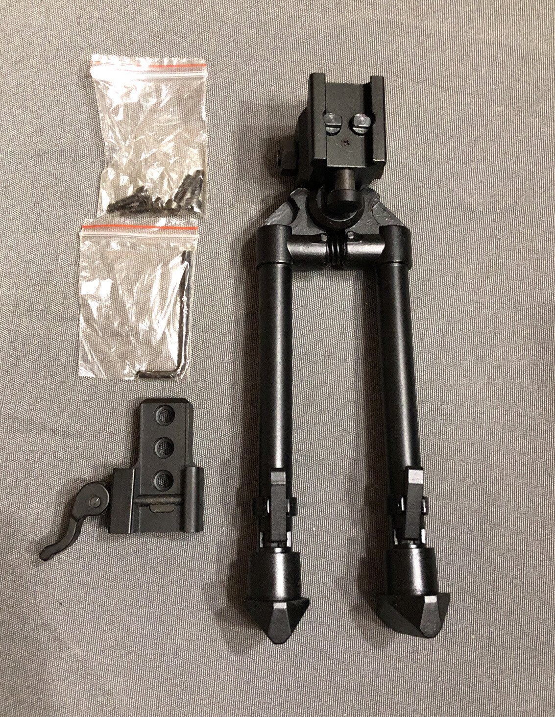 NcSTAR Quick Release Bipod NOTCHED LEG ABUQ Picatinny Weaver Mounts~