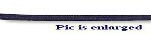 Velvet Black Faux Leather Lace Suede Cord SPECIAL