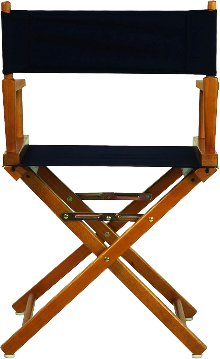 18" Director's Chair Honey Oak Frame W/ Navy Canvas Beech Cotton