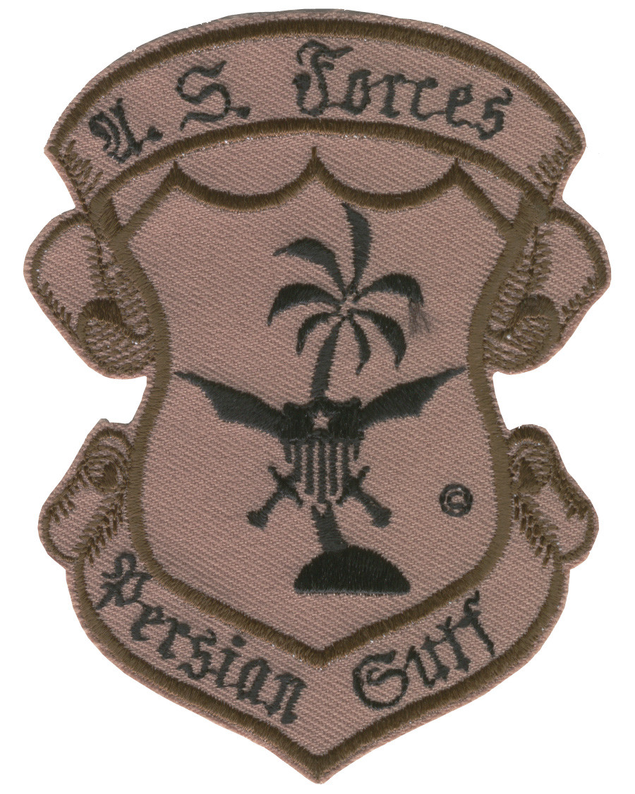 Patch: US Forces Persian Gulf, Desert Storm, OIF, Army USMC Navy USAF