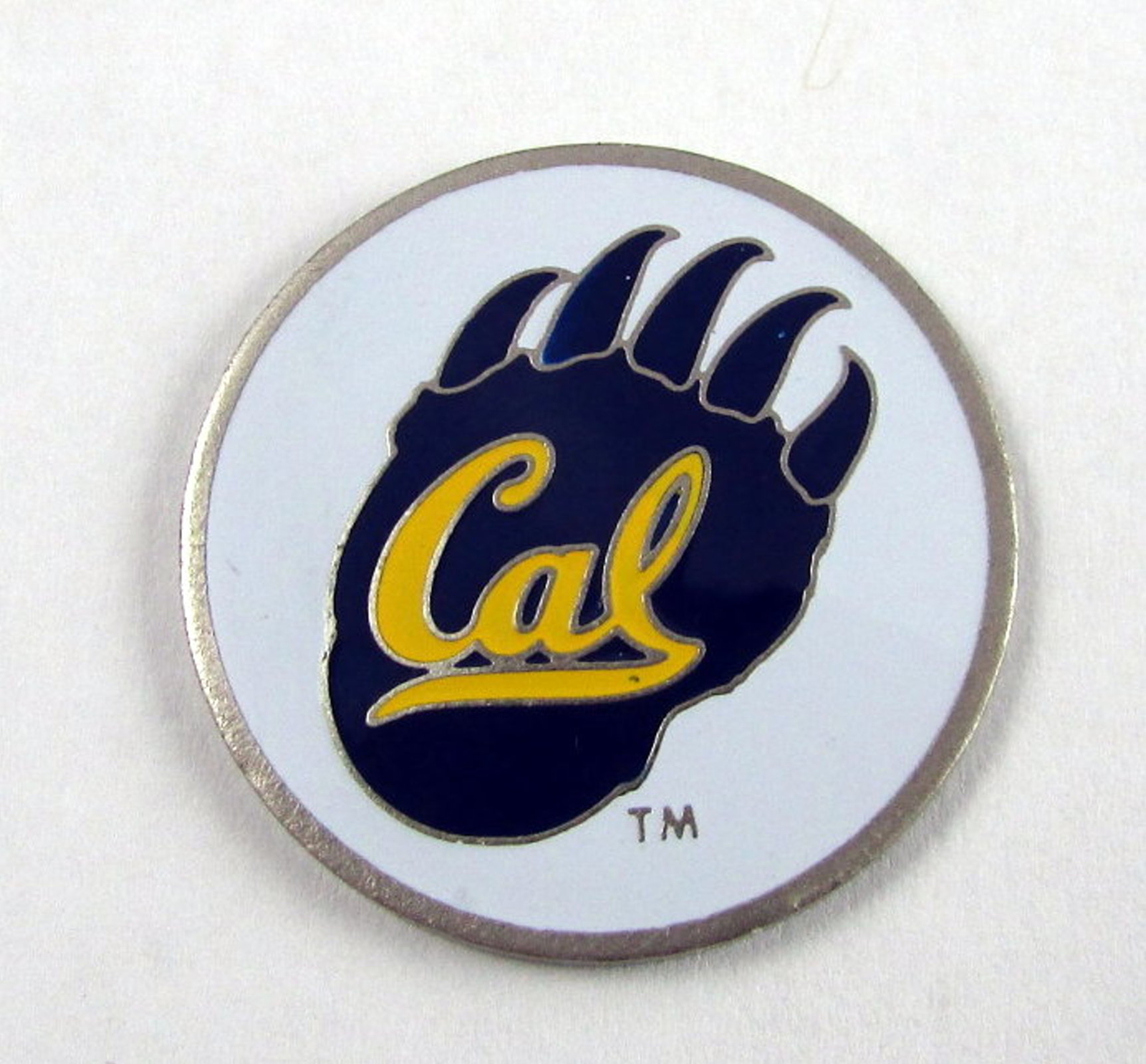 5 NCAA Collegiate Golf Ballmark Ballmarker Ball mark ballmark California White B