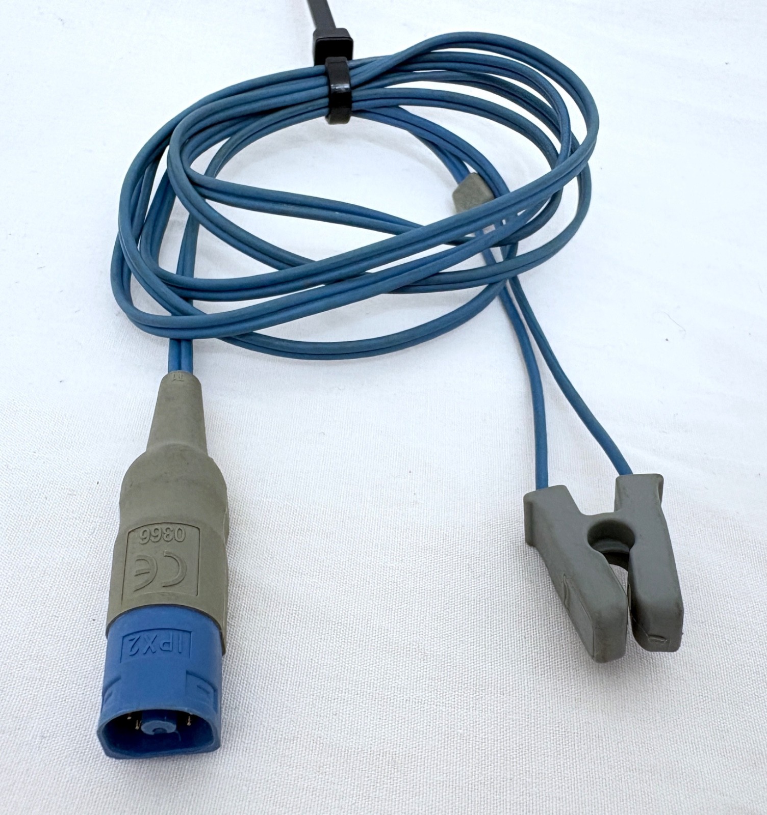 Philips M1194A SpO2 Ear Clip Sensor D Connect 8 Pin Cable - 3FT Genuine OEM