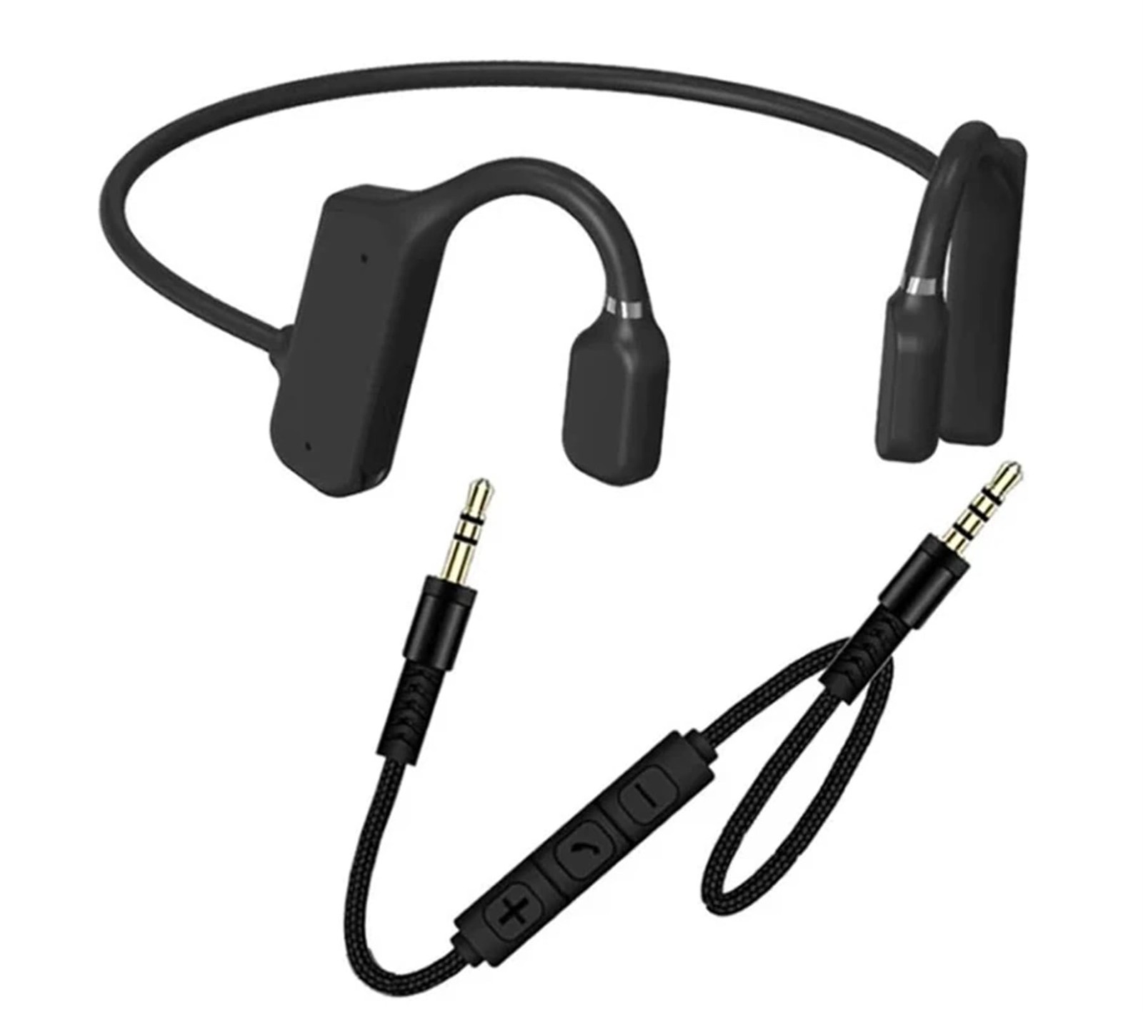 Air Conduction Earphones,3.5Mm Wired Headphones, Open Top Headphones Compatible