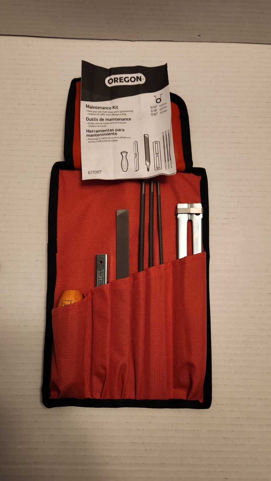 New OREGON Chainsaw Field Sharpening Kit Open Box
