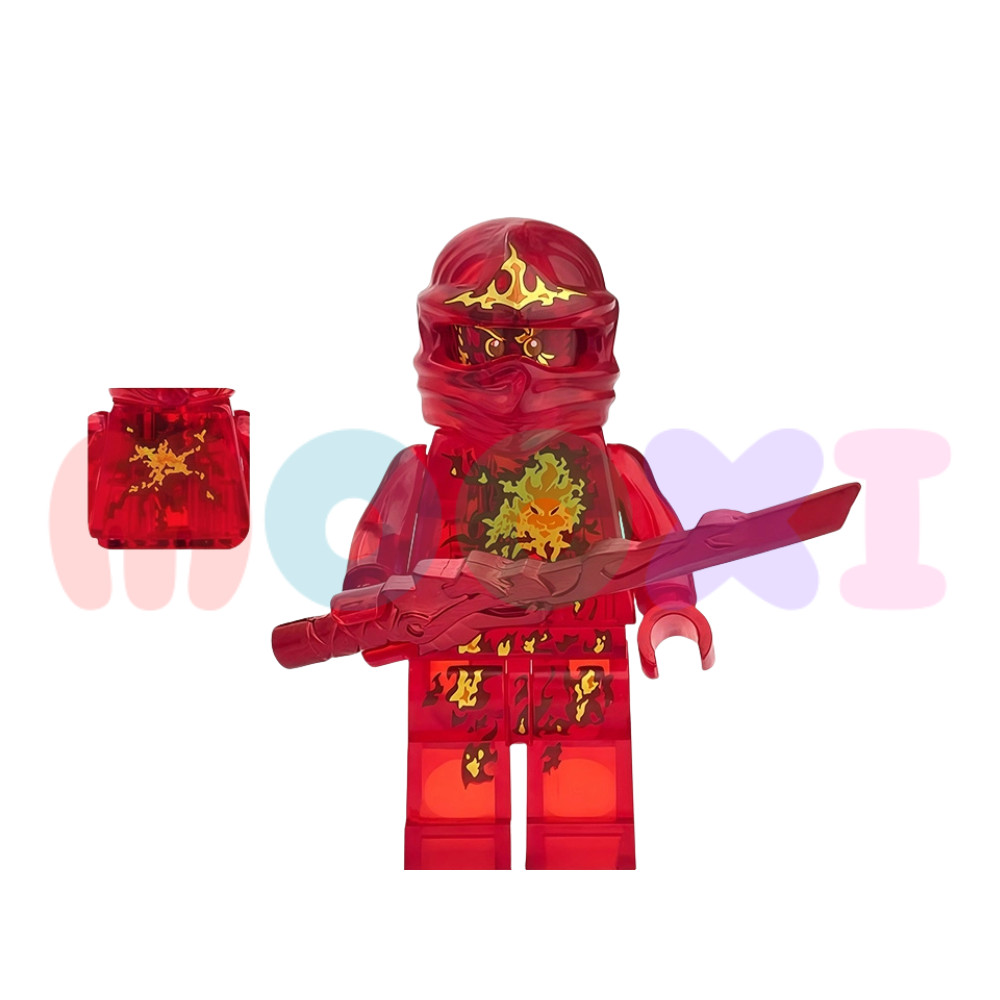 MOC Lego Minifig Figurine: Ninjago NRG Kai Fast Shipping Perfect Gift