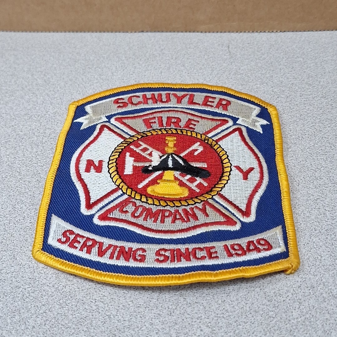 Schuyler NY Fire Company Fire Department Patch