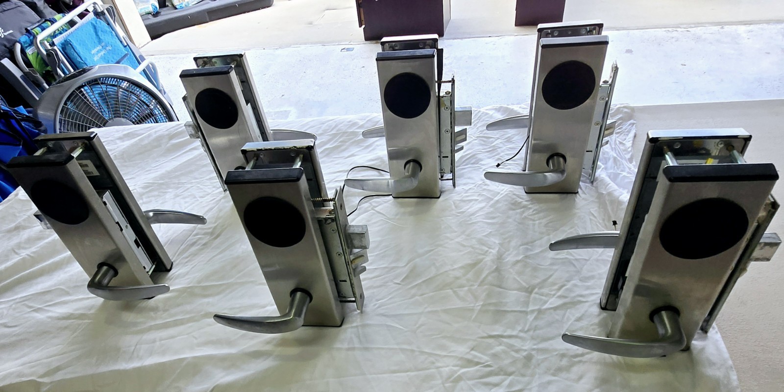 Saflok/Dormakaba MT RFID ADB DAJ Lock Set Chrome