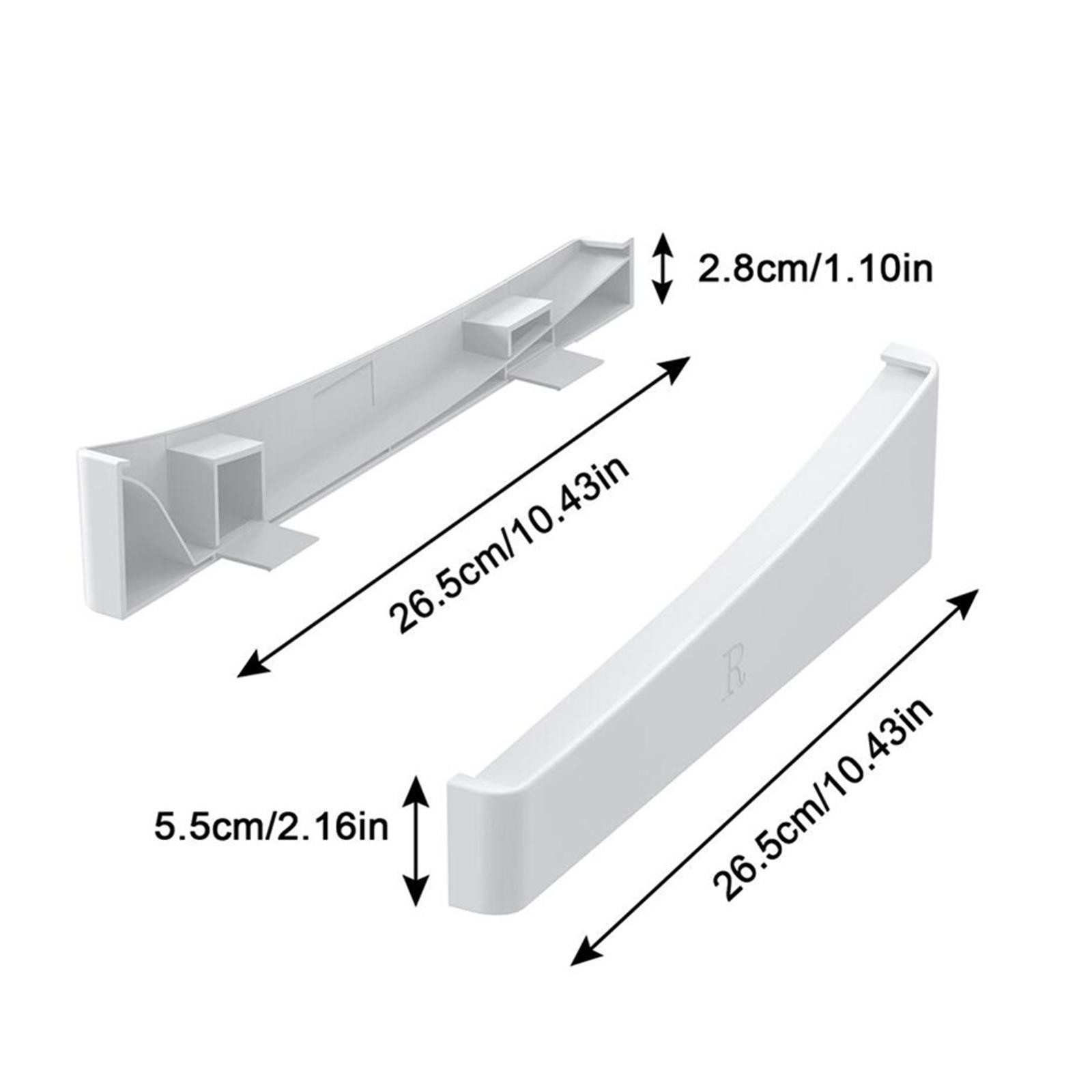 Horizontal Storage Rack Non-Slip Holder Cooling Stand Bracket For PS5 Console B