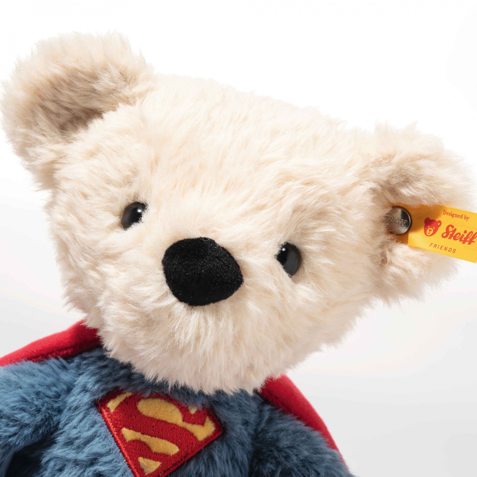 Superman Hand-Made Teddy Bear by Steiff Multi-Color