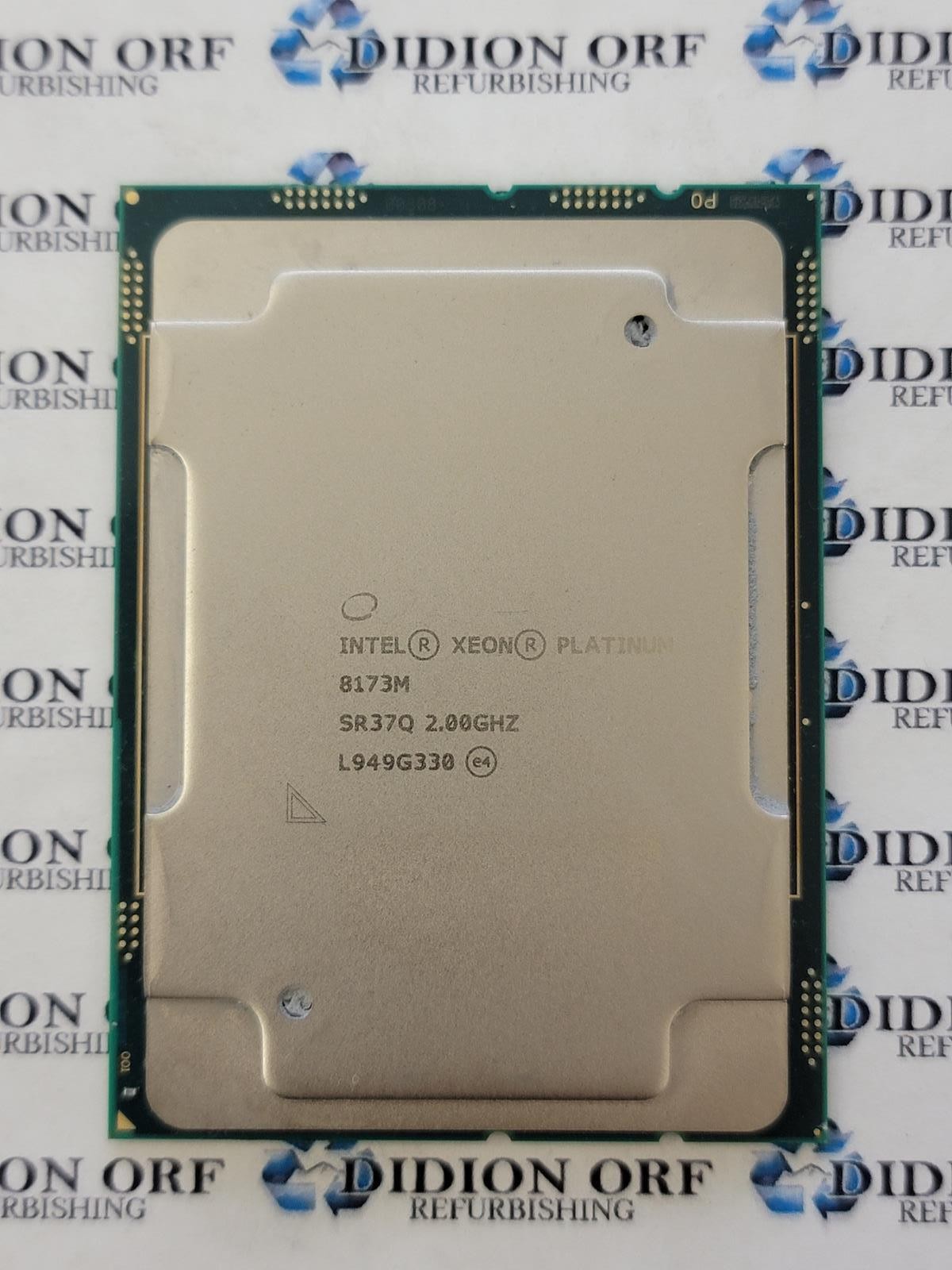 INTEL Xeon Platinum 8173M SR37Q 2.00 GHz 28 Core 165 W Grade A, SKU 21782