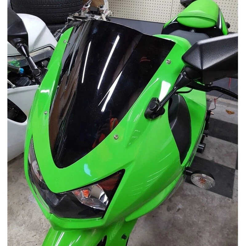 ABS Windscreen For Kawasaki Ninja250 2008 2009 2010 2011 2012 EX250R Windshield