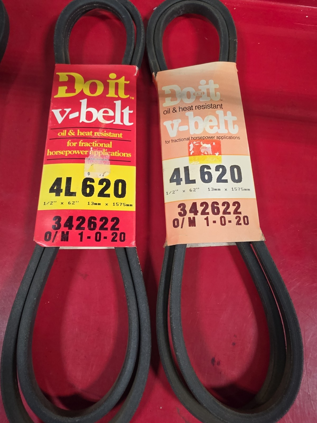 Do it 4L620/ Dayco V-Belt 1/2" x 62" Oil & Heat Resistant Drive Belt NEW