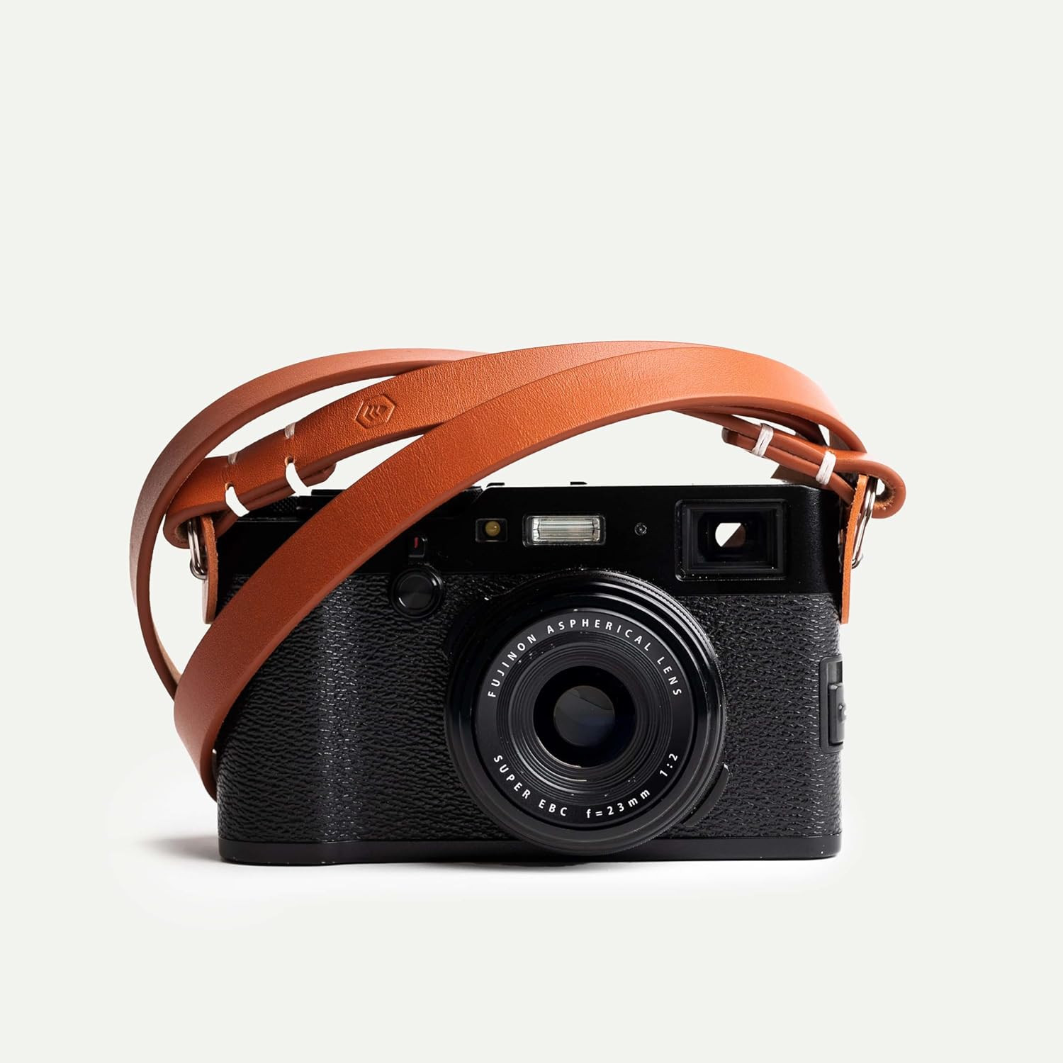 Evergreen Leather Camera Strap – Split Ring, 28" or 38" Compatible with Fuji Son