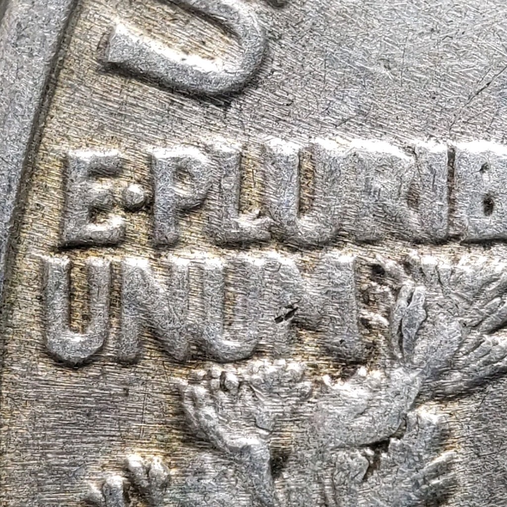 1946 DDR 50c Walking Liberty Silver Half Dollar - Double Die - NGC XF 45 - X6036