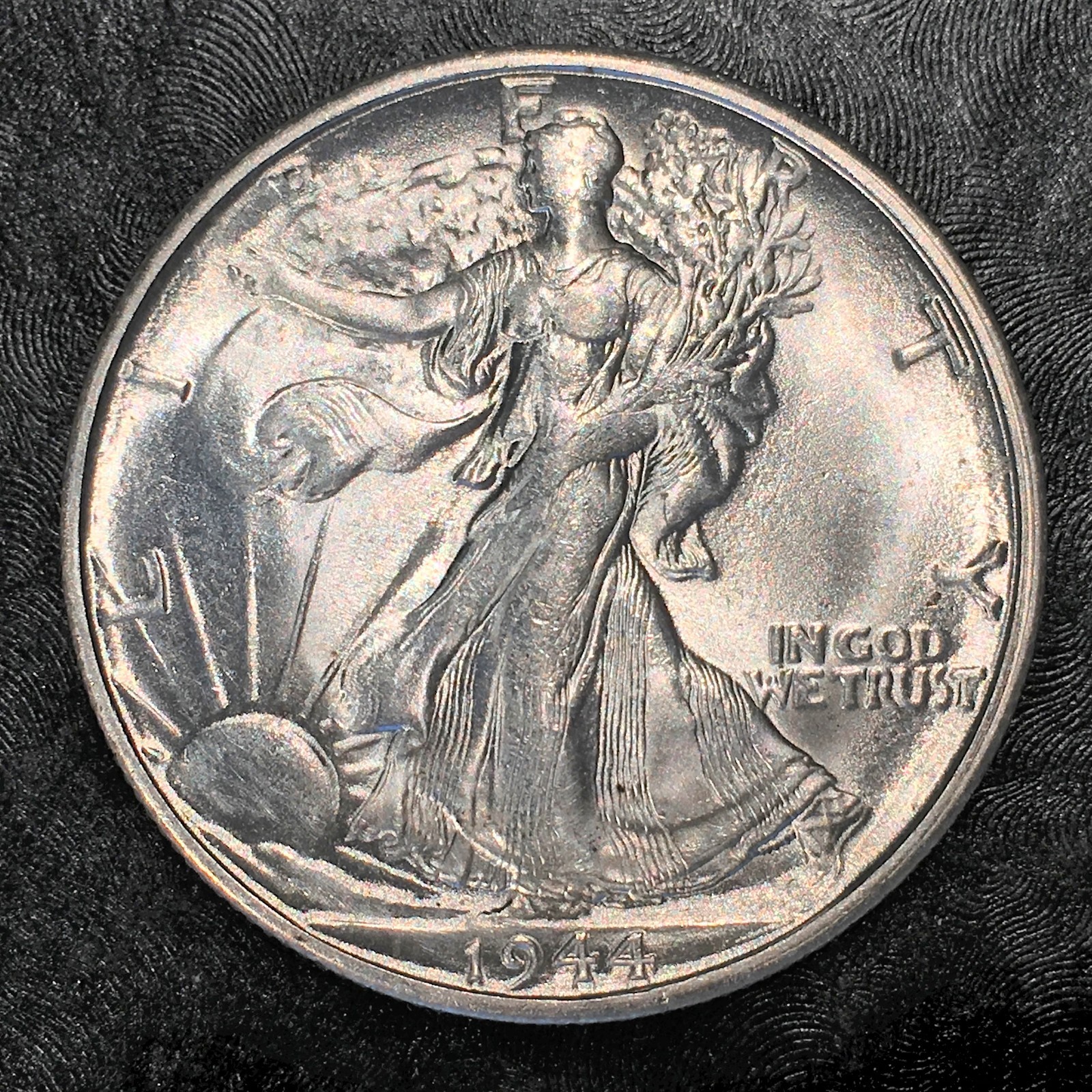 1944-S Walking Liberty Half - Superb Uncirculated - High Quality Scans #E917