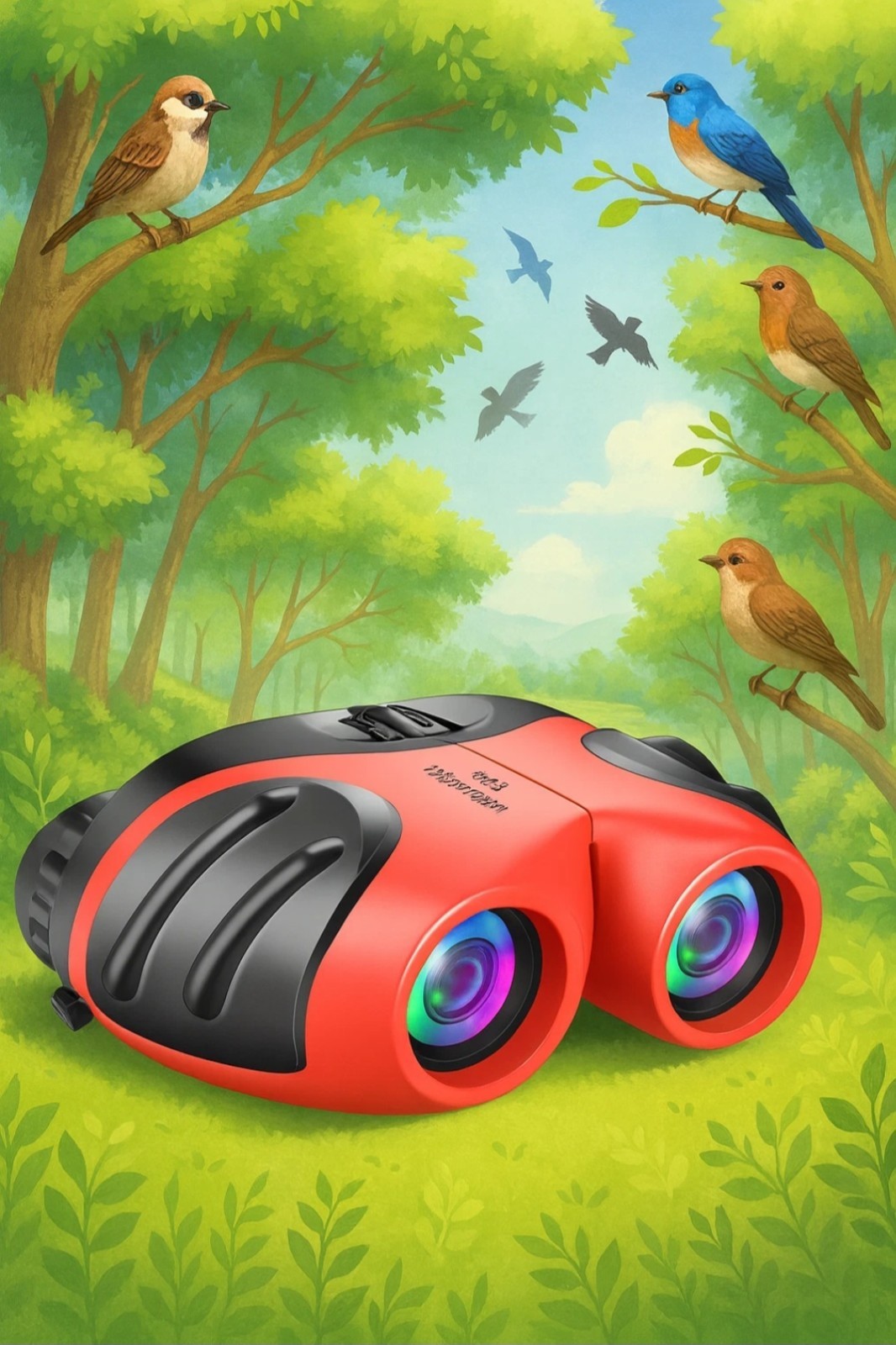 binocular ford kids compact high resolución shockproof