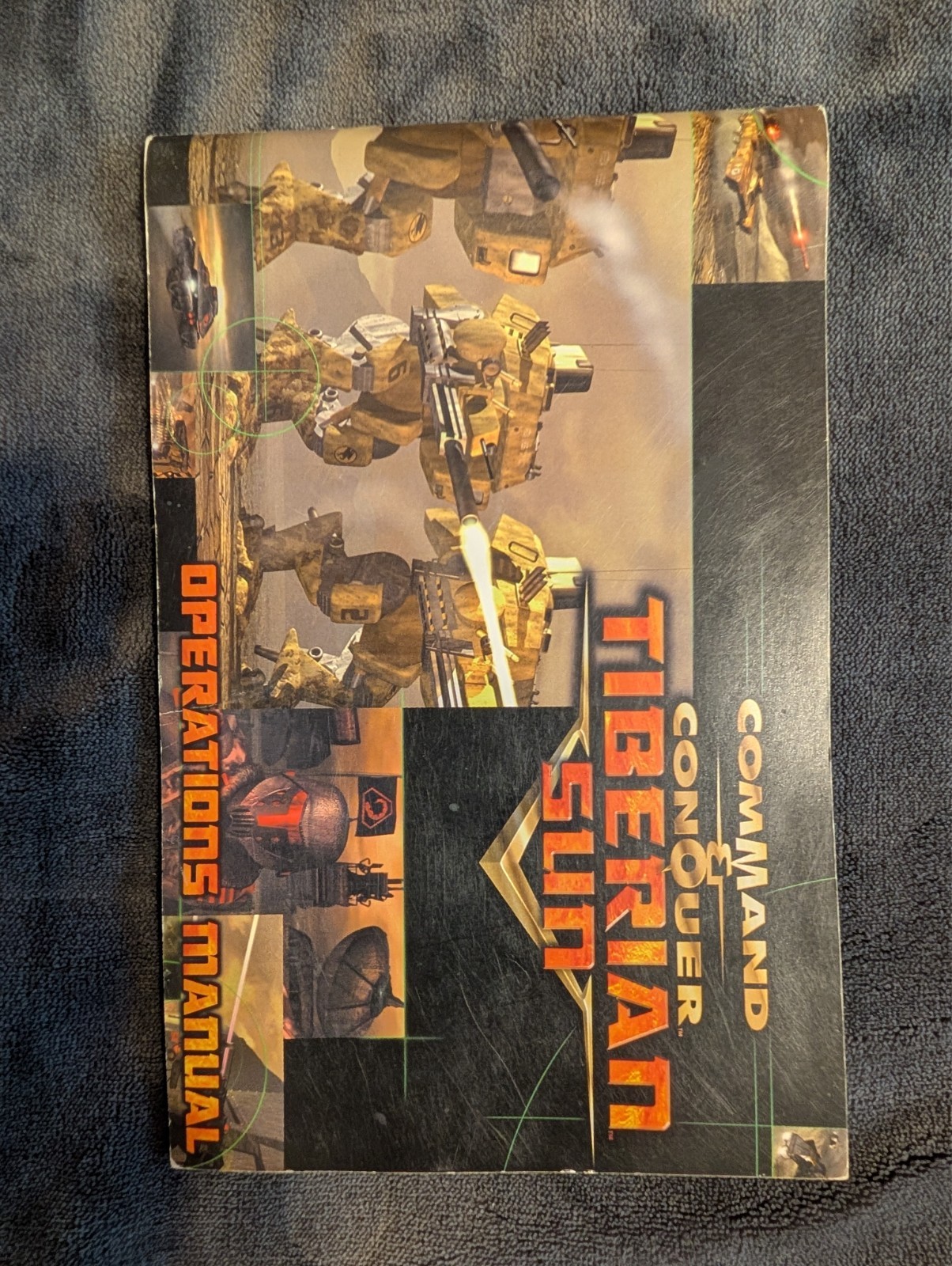 Command & Conquer: Tiberian Sun Manual Only Great Condition Westwood Manual Only