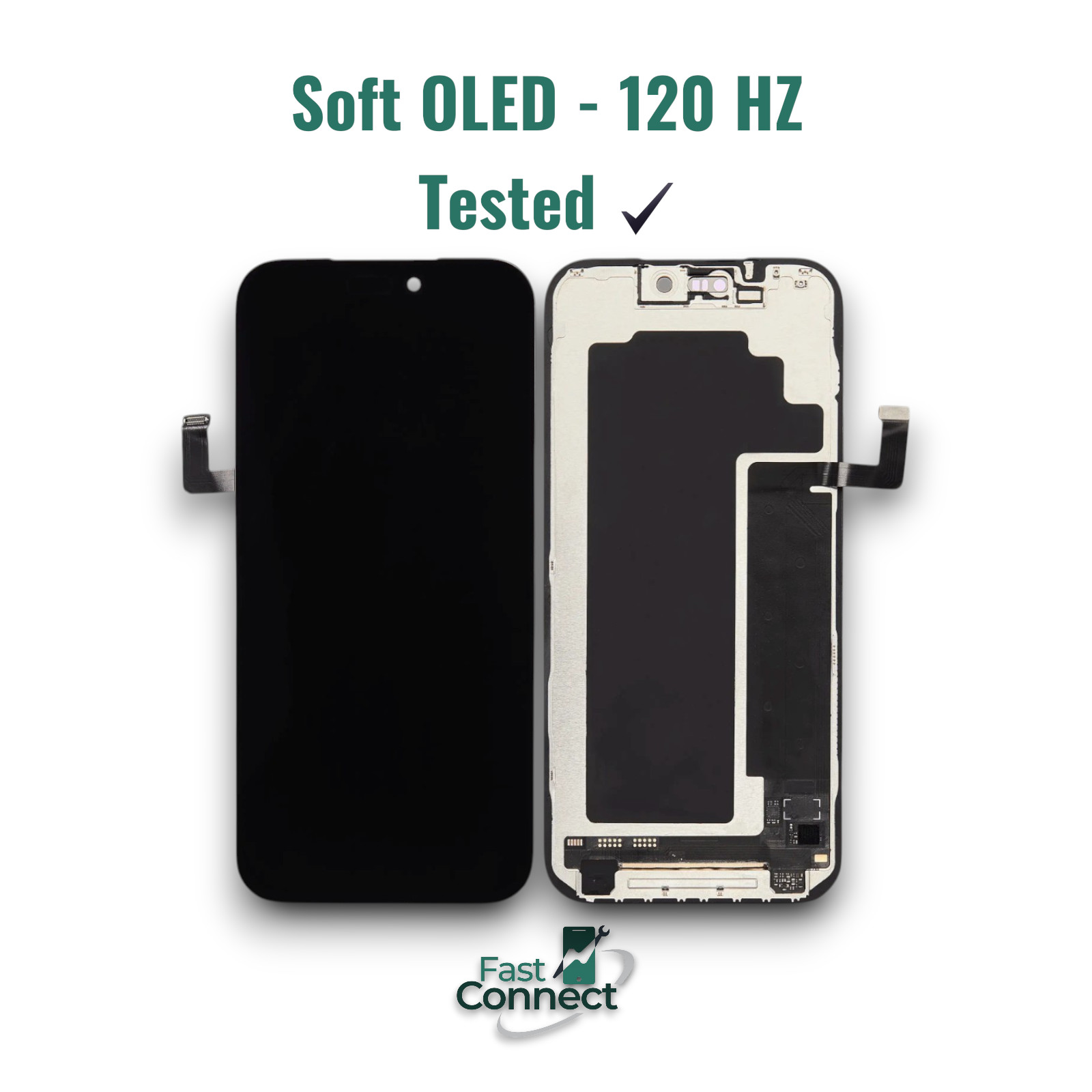 Soft OLED iPhone 17 Pro Max Screen Assembly 120Hz Display Replacement Tested
