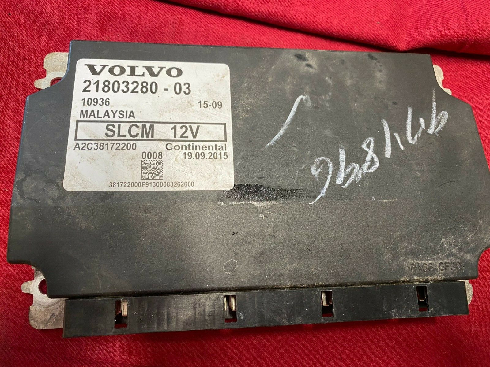 VOLVO LIGHT CONTROL MODULE SLCM 21803280-03, A2C38172200