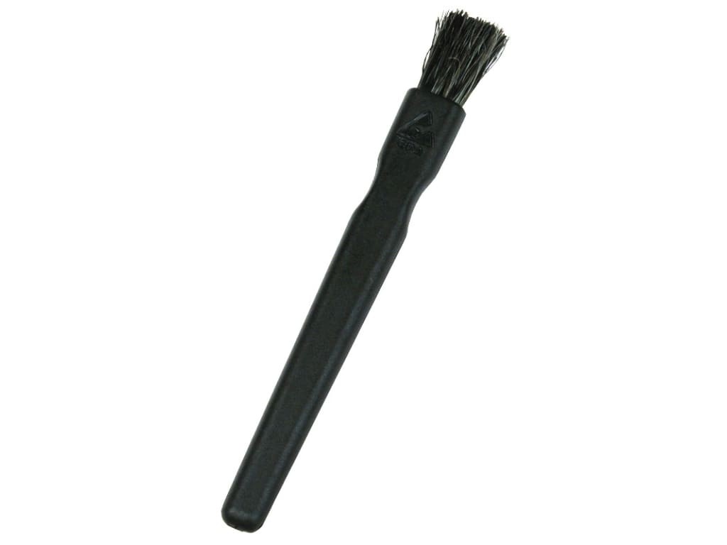 Menda 35694 - Conductive flat brush, semi-firm, 0.5' x 0.75' x 0.4' bristles