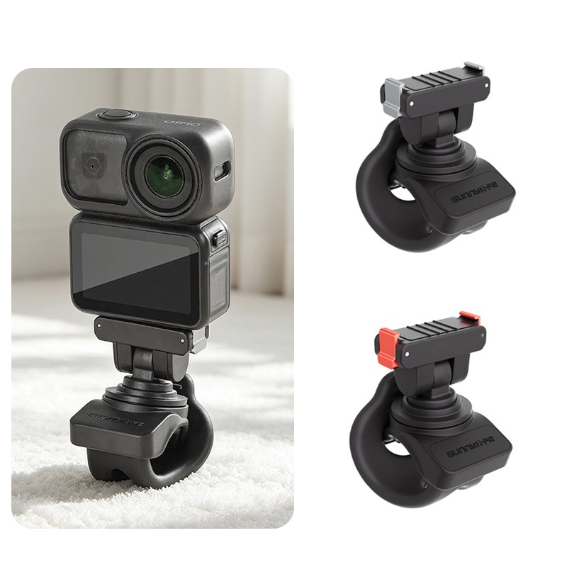For DJI Osmo/Action / Insta360 X/Ace/GO Ultra Camera Quick-Release Mount Adapter