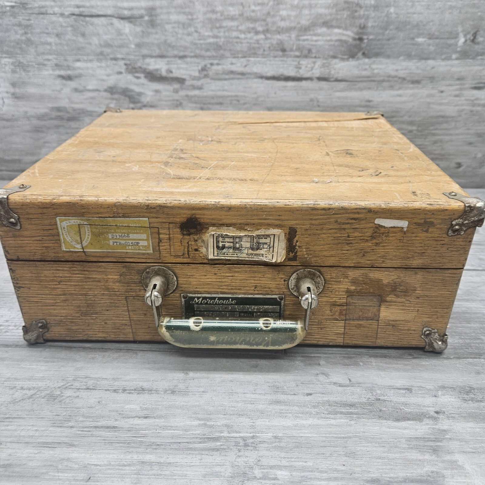 MOREHOUSE 5000 LB CAPACITY RING DYNAMOMETER CALIBRATOR