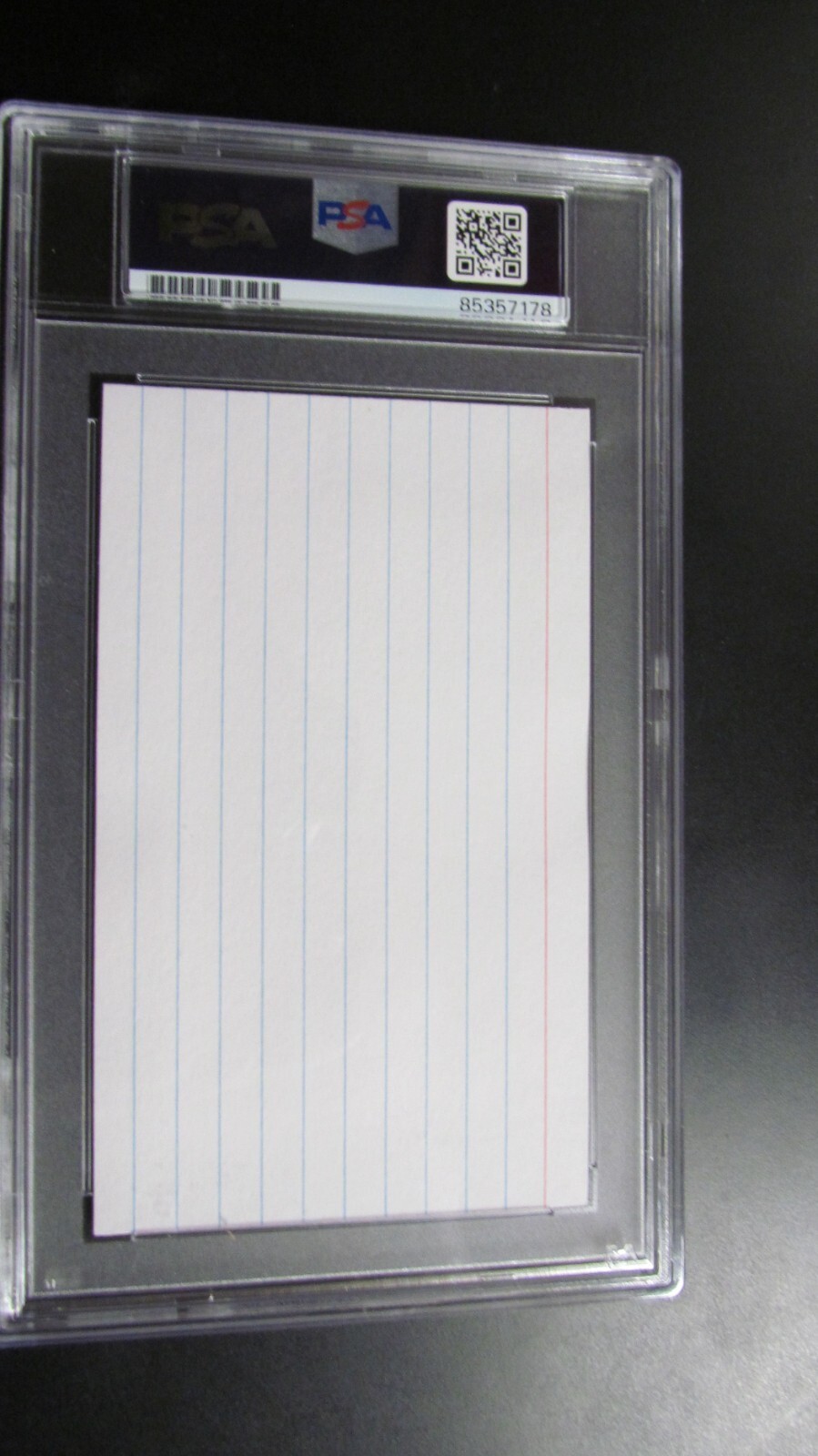 Don Ameche signed Cut PSA Encapsulate