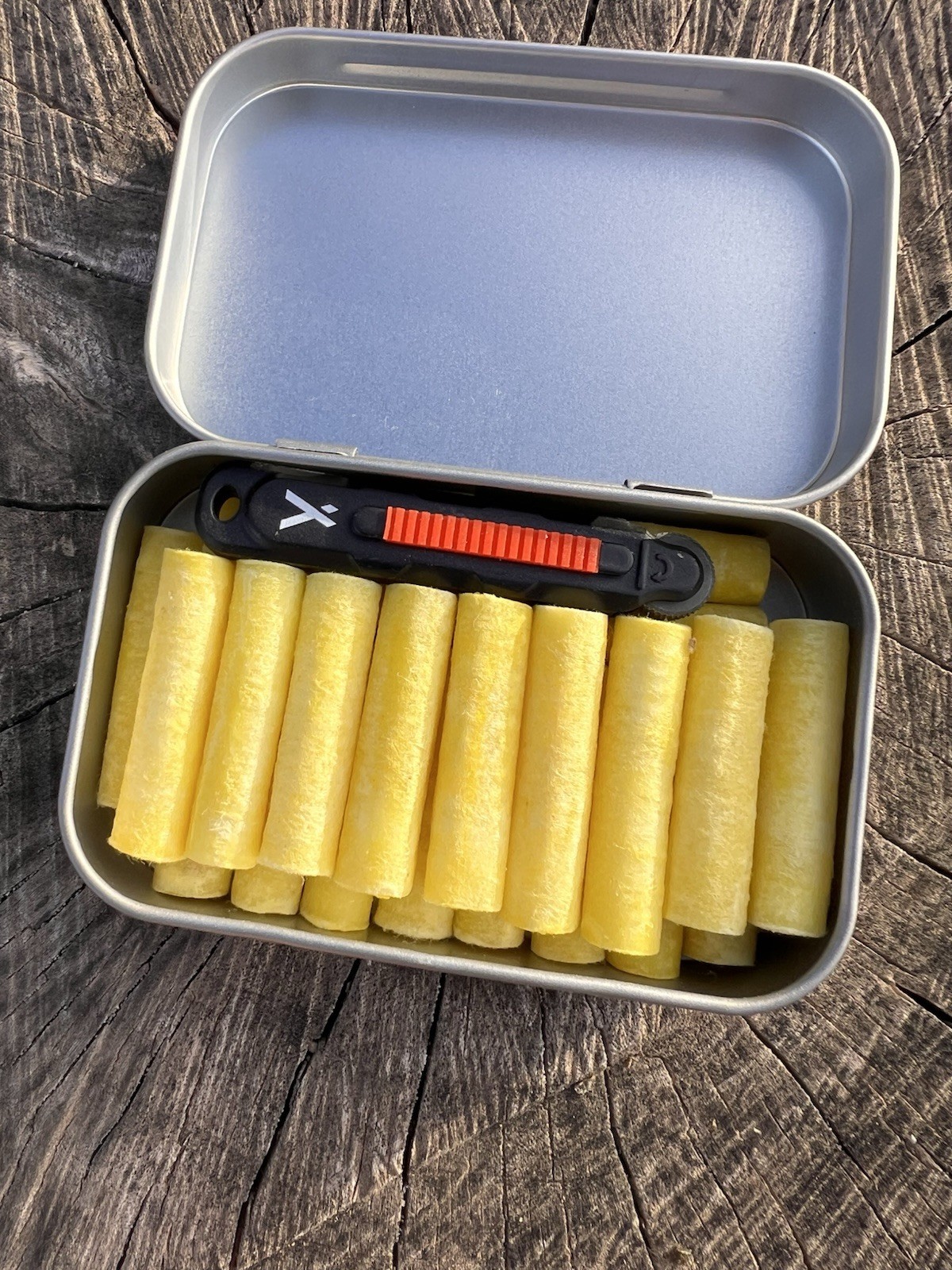 Fire Making Kit Any Weather Light Weight Packable Enough Tinder To Make 40 Fires
