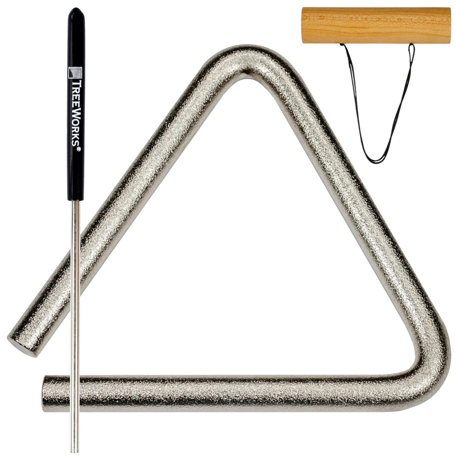 Professional 6" Triangle Percussion Instrument Set