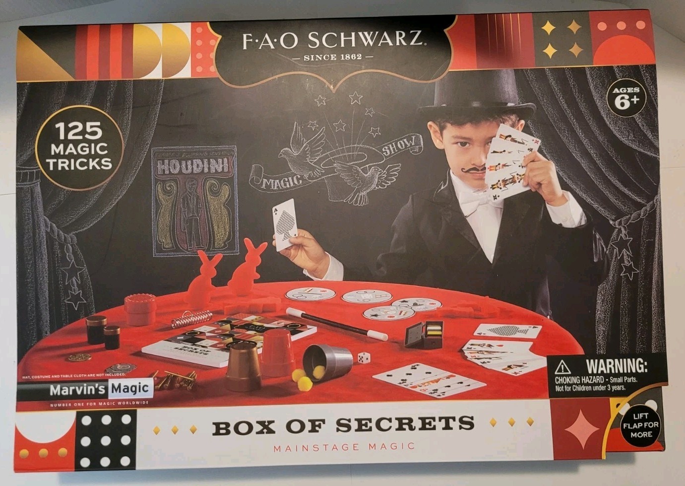FAO Schwarz 125 Magic Tricks Mainstage Magic Box Of Secrets
