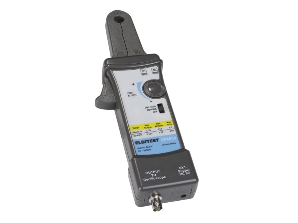Cal Test CP6550-NA Oscilloscope Current Probe