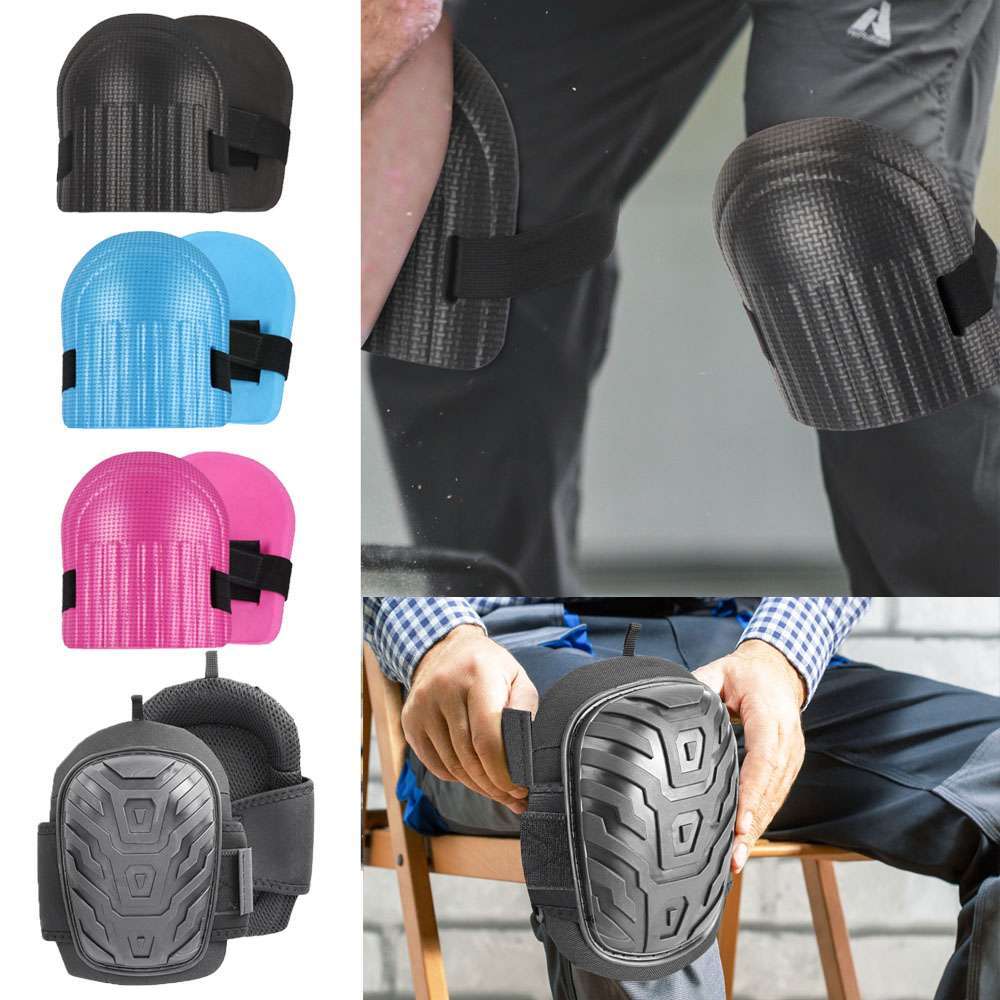 1 Pair EVA Gel Knee Pads Gardening Construction Work Soft Knee Guard Protector