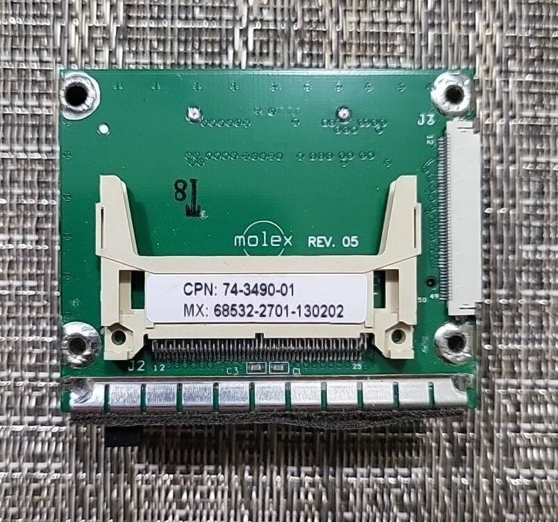 Cisco ASA 5510 Flash Card Riser Slot 74-3490-01 (D4)
