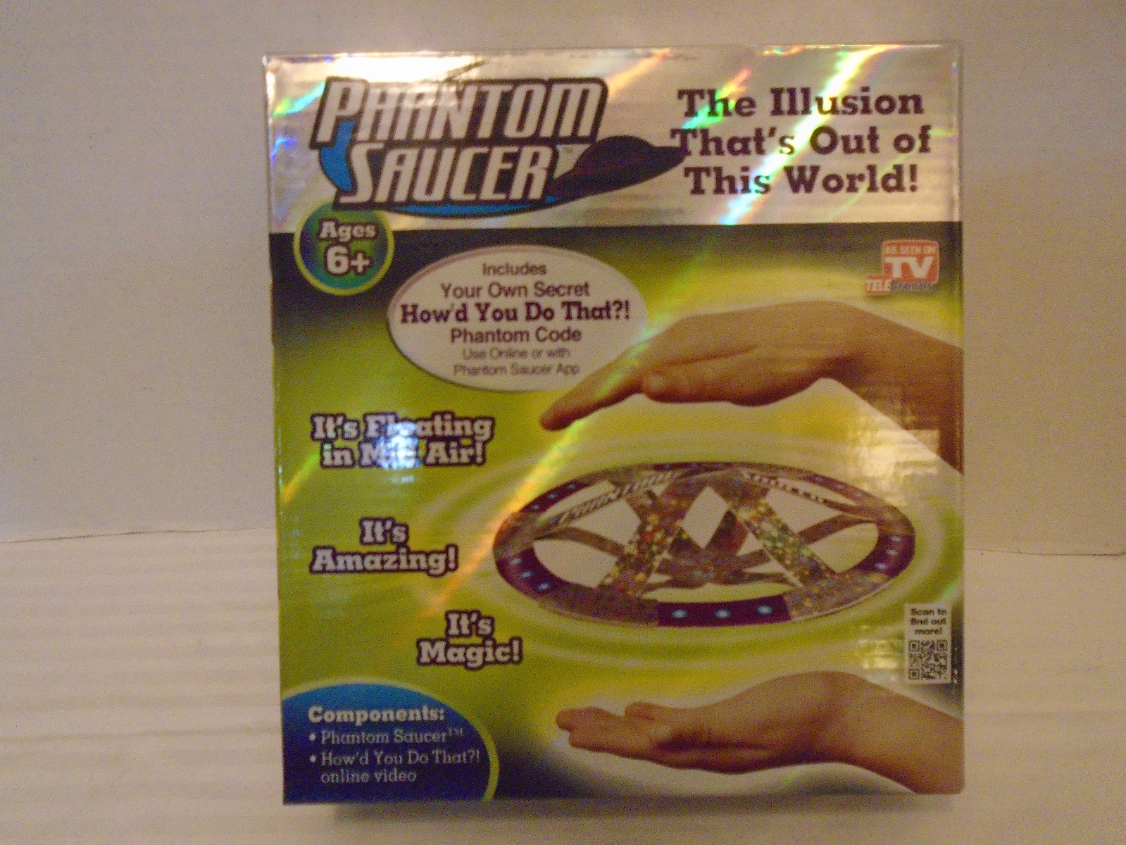 2 Phantom Saucer As Seen On TV Phantom Saucer Appears To Float Like Magic