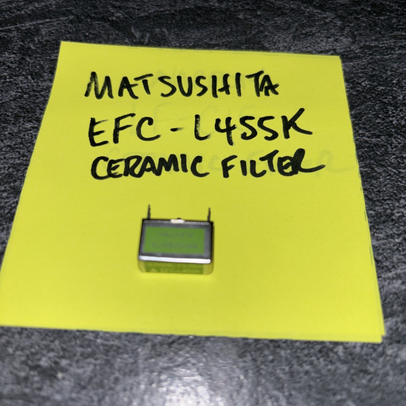Matsudhita ceramic filter EFC-L455K LOC E