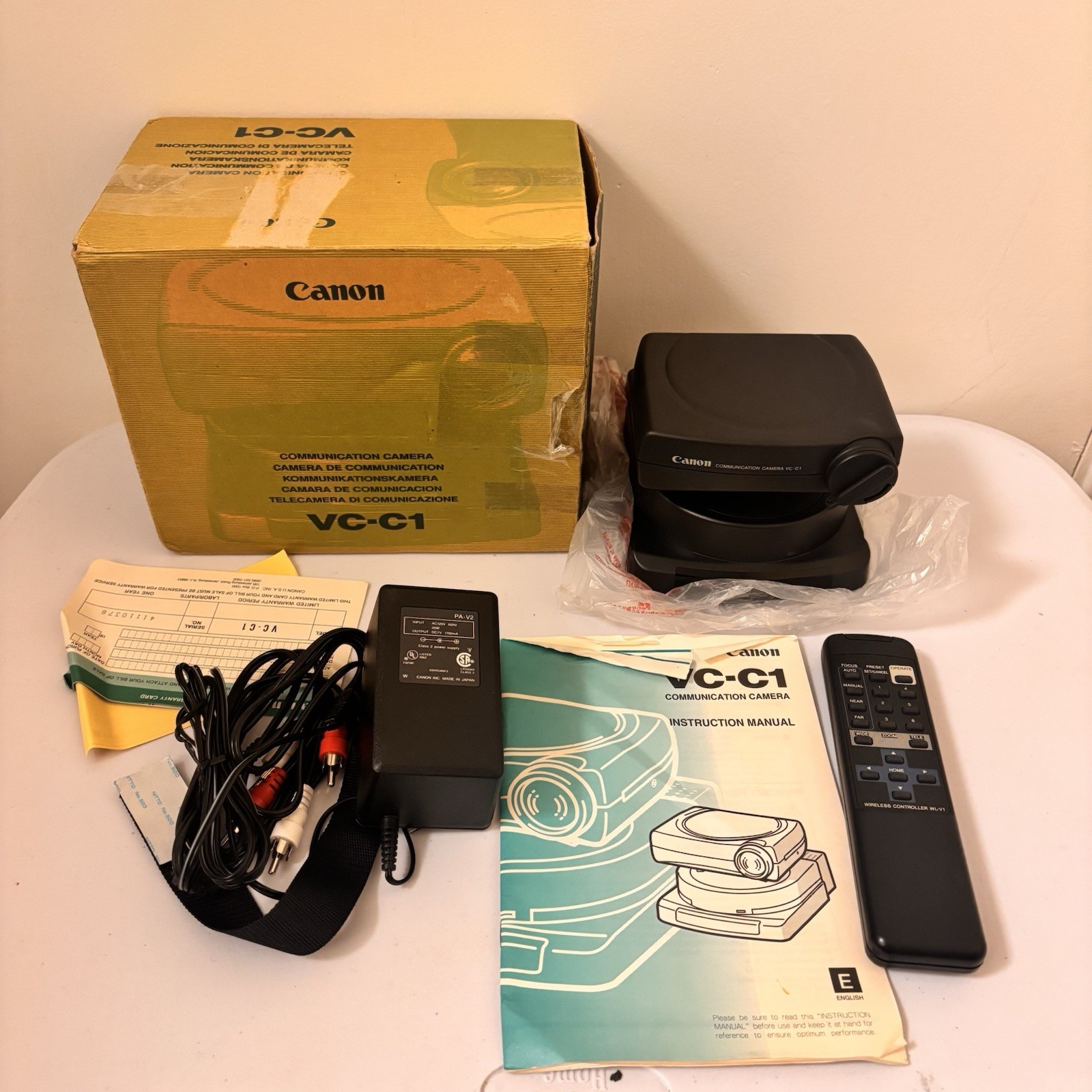 VTG CANON VC-C1 Communication Video Conference CAMERA