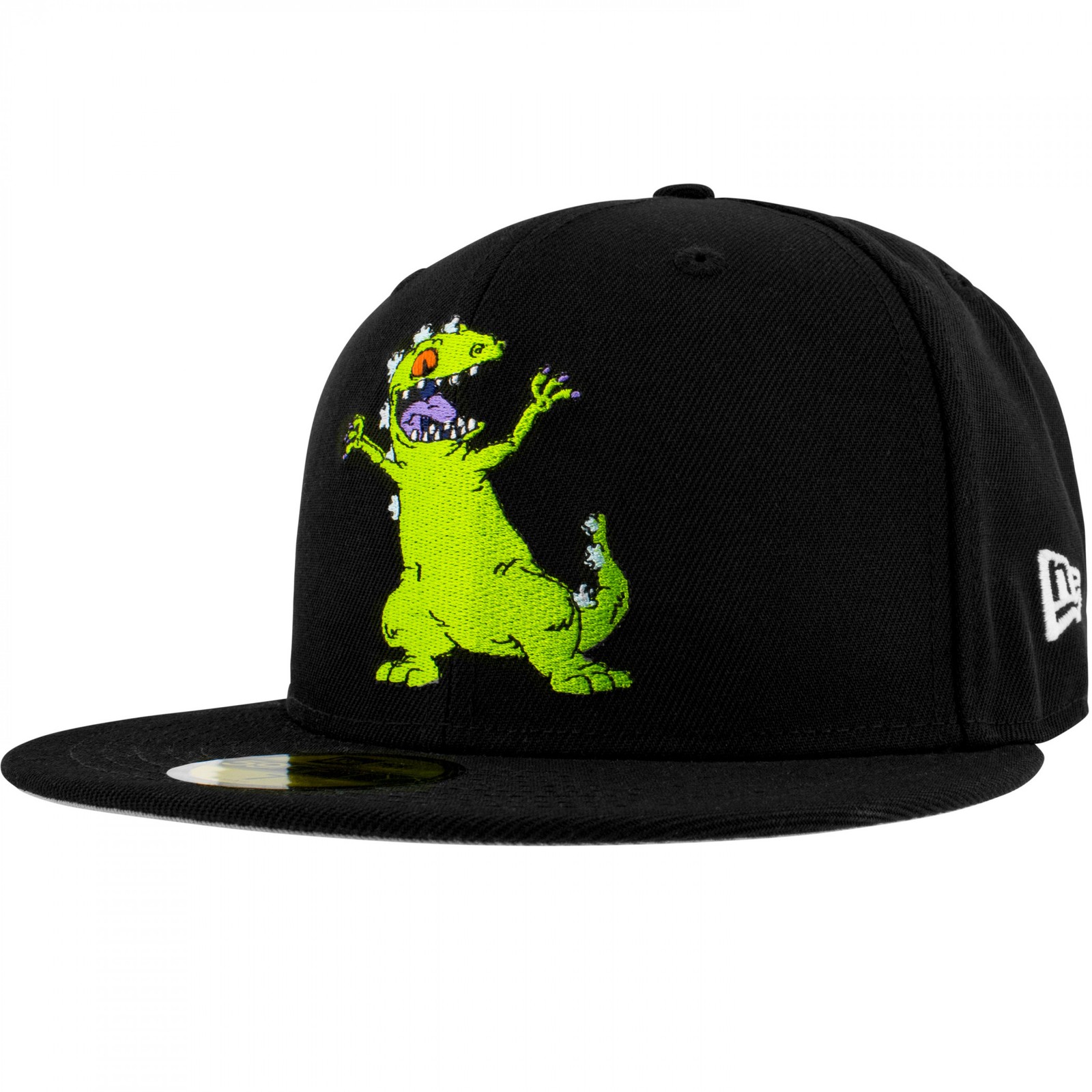 The Rugrats Reptar New Era 59Fifty Fitted Hat Black