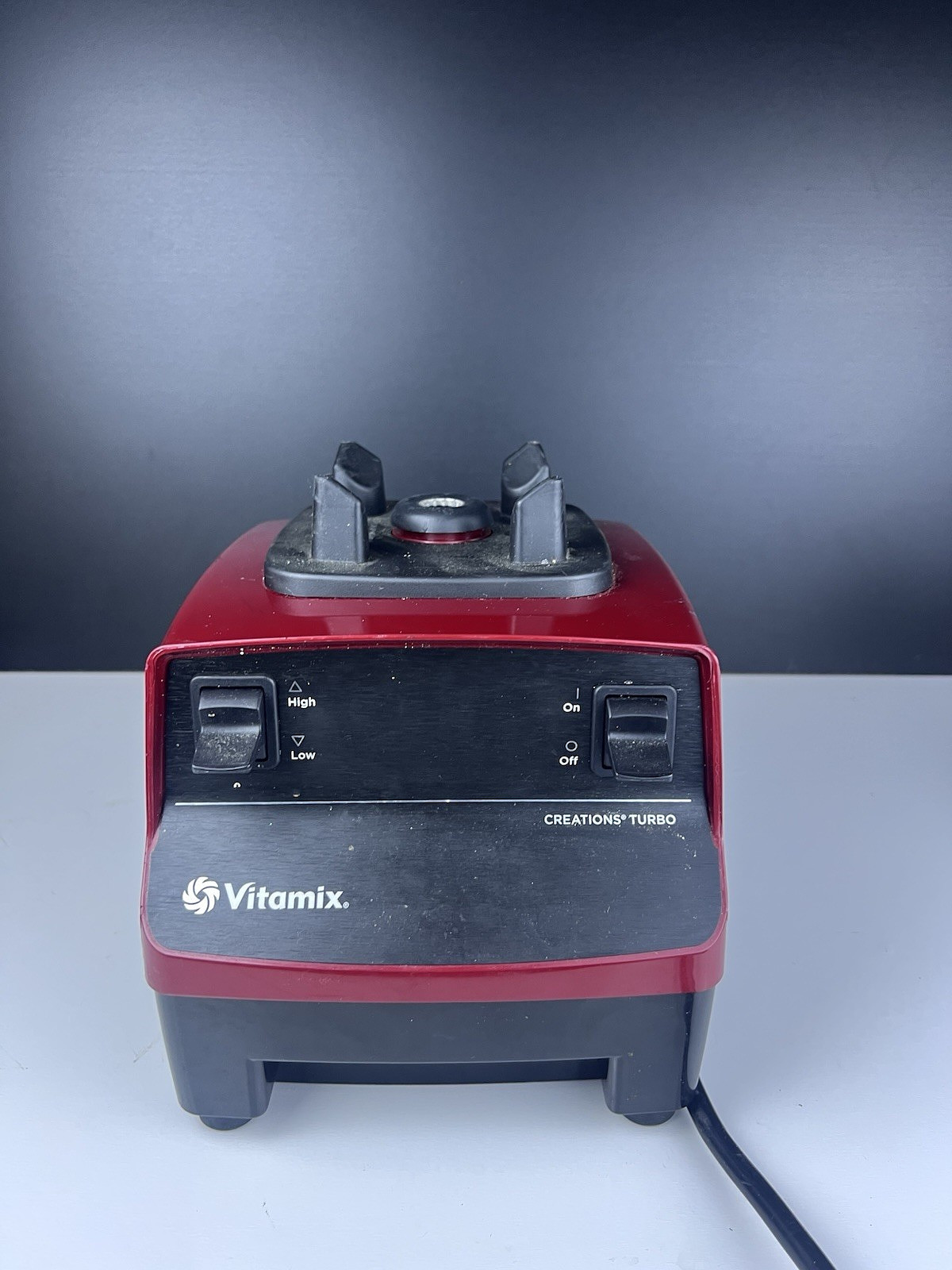 Vitamix Creations Turbo VM0102 Blender Motor Base Only - Red, Tested Working