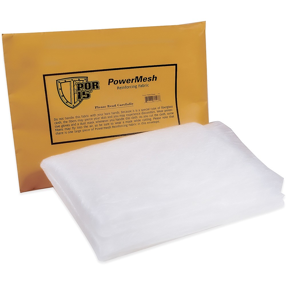 POR-15 Power Mesh Heavy-Duty Fiberglass Reinforcing Fabric; 1 sq. yd.