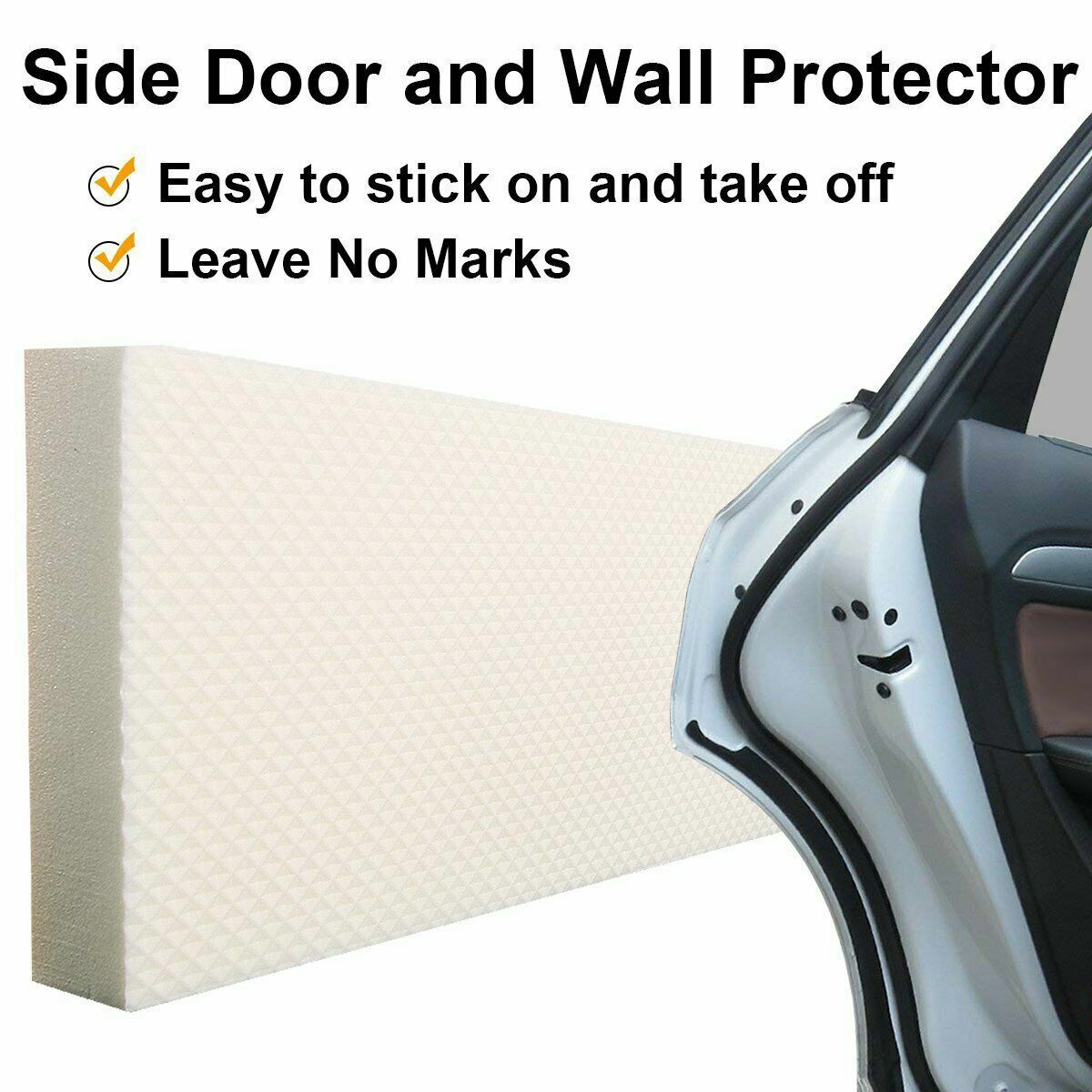 2/4Pack Garage Wall Protector Car Door Protector Bumper Guard EVA Sefl Adhesive