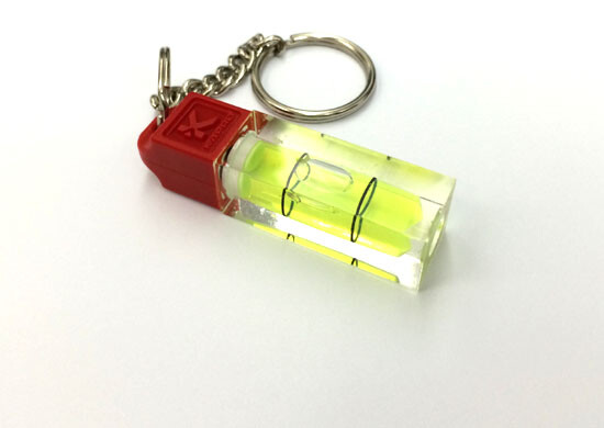 Mini. Spirit Level KAPRO 40mm Picture Hanging KEY CHAIN Vial Outdoor Pocket 2pcs
