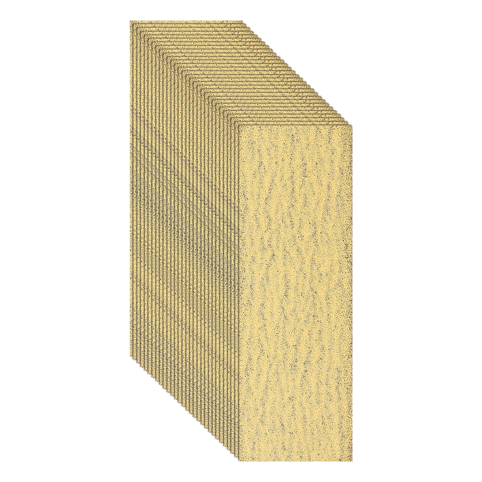 30 Pack 1.2" x 3.5" Sandpaper, 120 Grit Sand Papers for Wood Furniture Floor