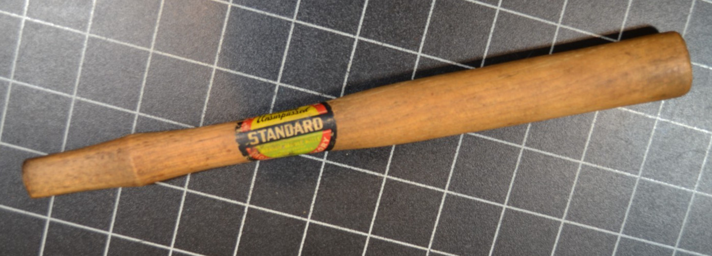 STANDARD - MARTIN HANDLE MILLS - UNUSED VINTAGE HAMMER HANDLE - 12 " - NOS