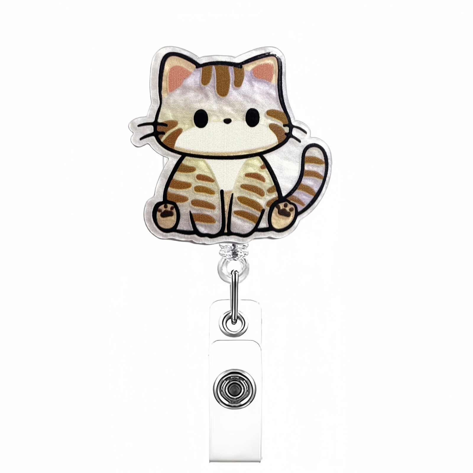 Cute Cat Nurse Badge Reel, Pretty Work Holder normal, Style49