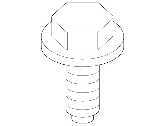 Genuine BMW Support Brace Bolt 07-14-9-627-506
