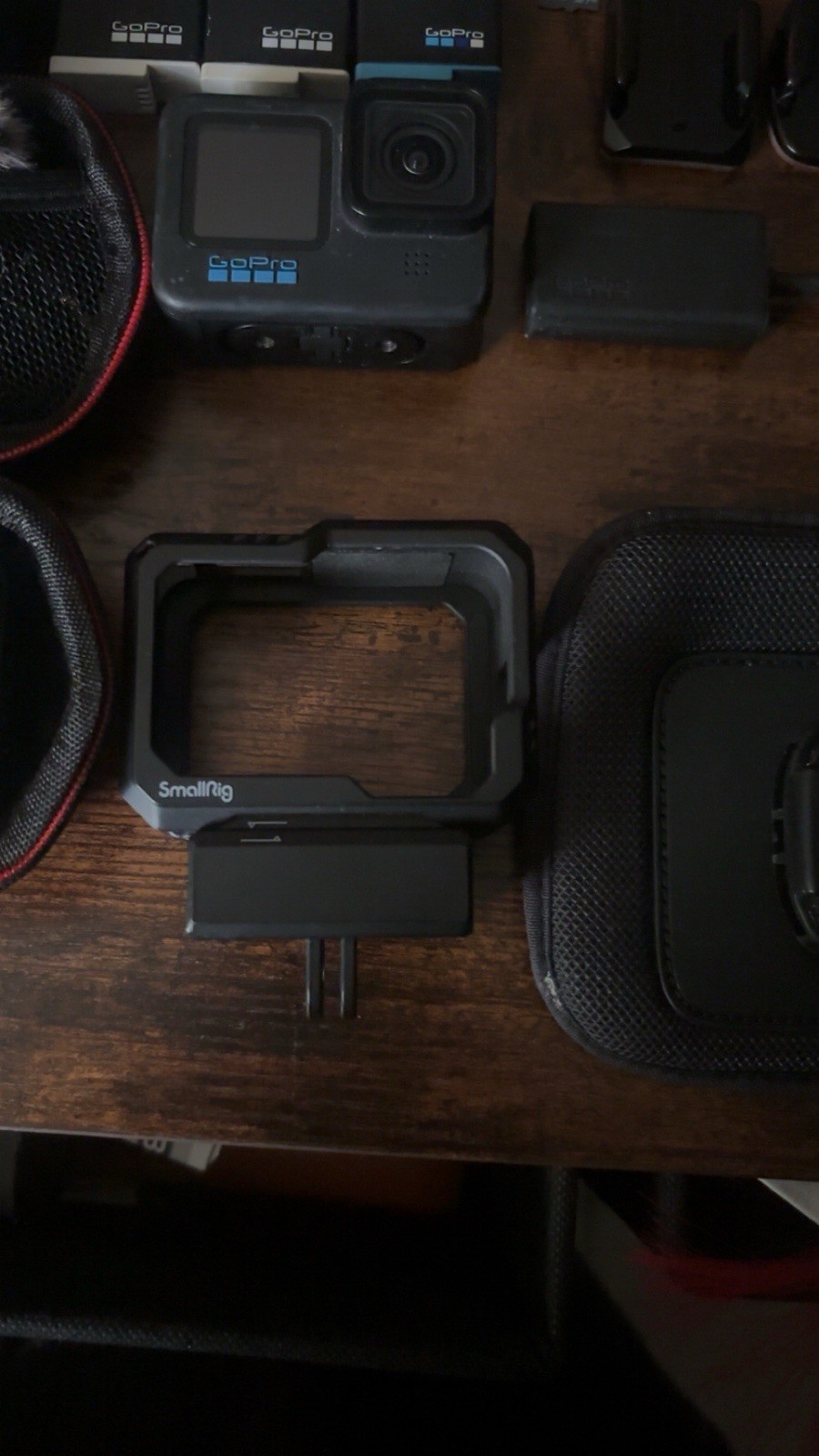 GoPro HERO 10Black Camera Accessory Bundle Batteries, Case