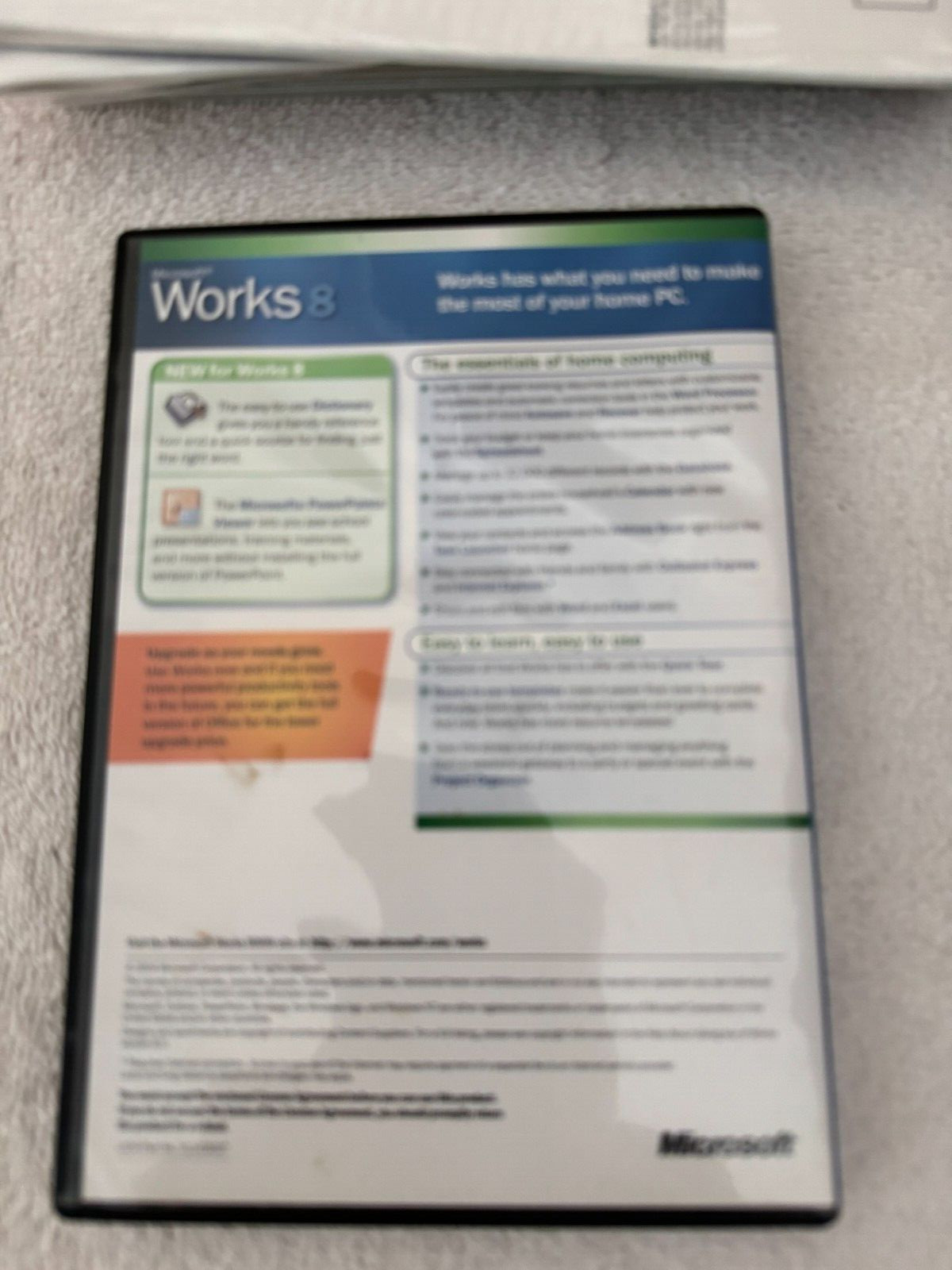 Microsort Works 8 (Windows PC, 2004)